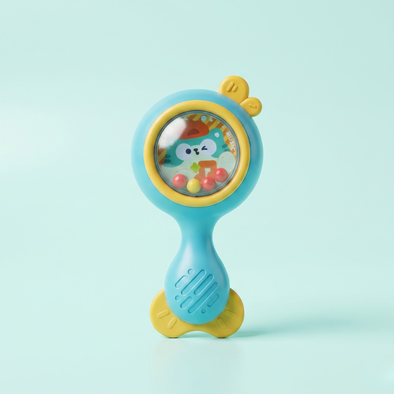 Baby Rattle Single (Sand)
