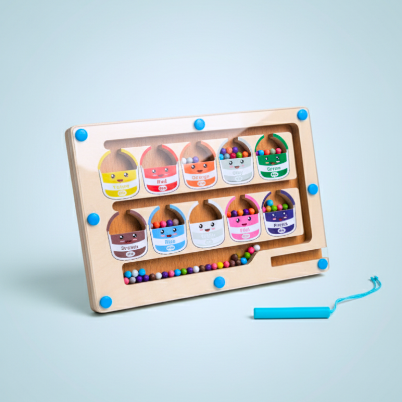 Magnetic Classification Game