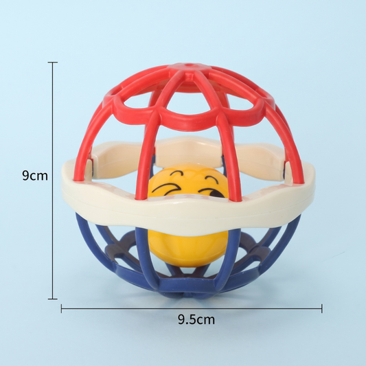 Single Soft Rubber Ball Rattle