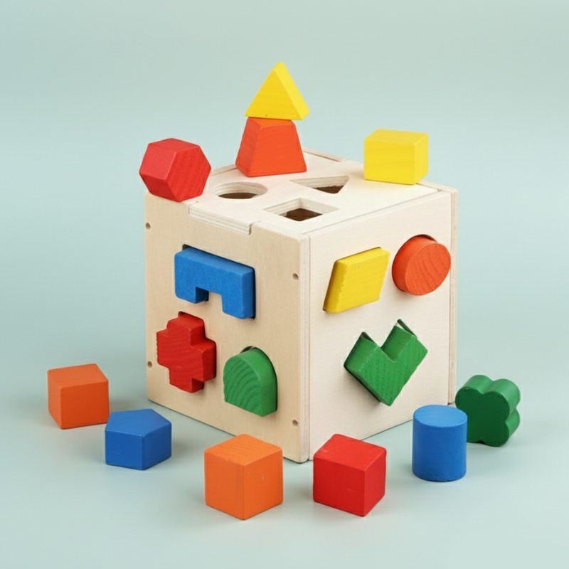 Wooden Shape Box