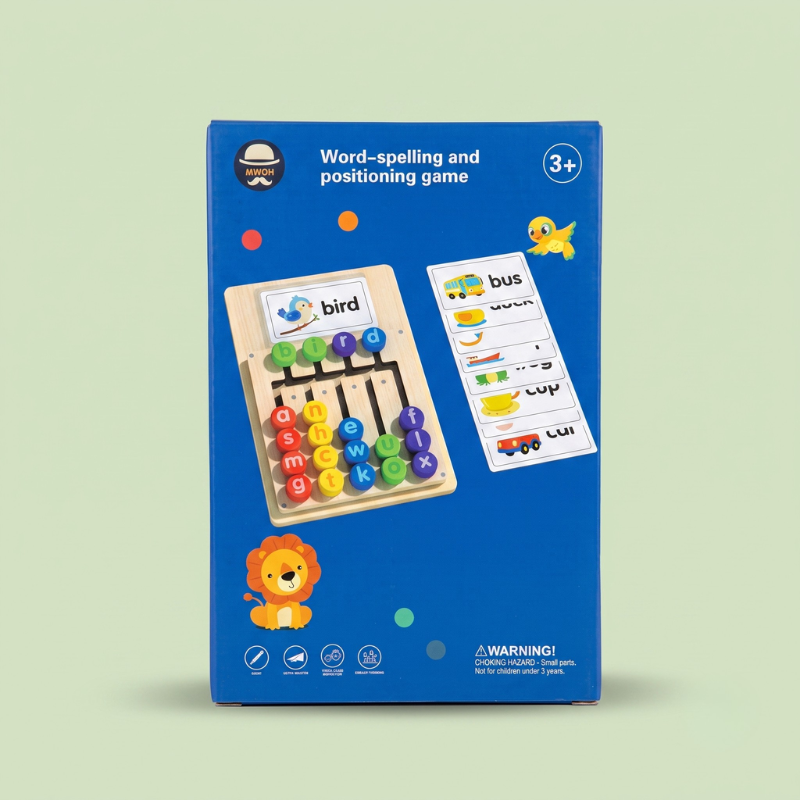 Word Spelling and Positioning Game