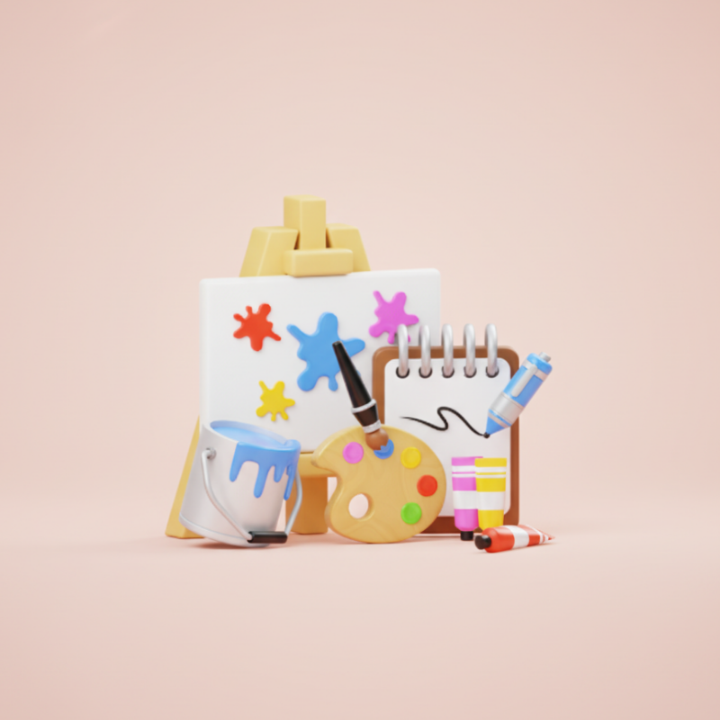 Activity Books & Creative Play