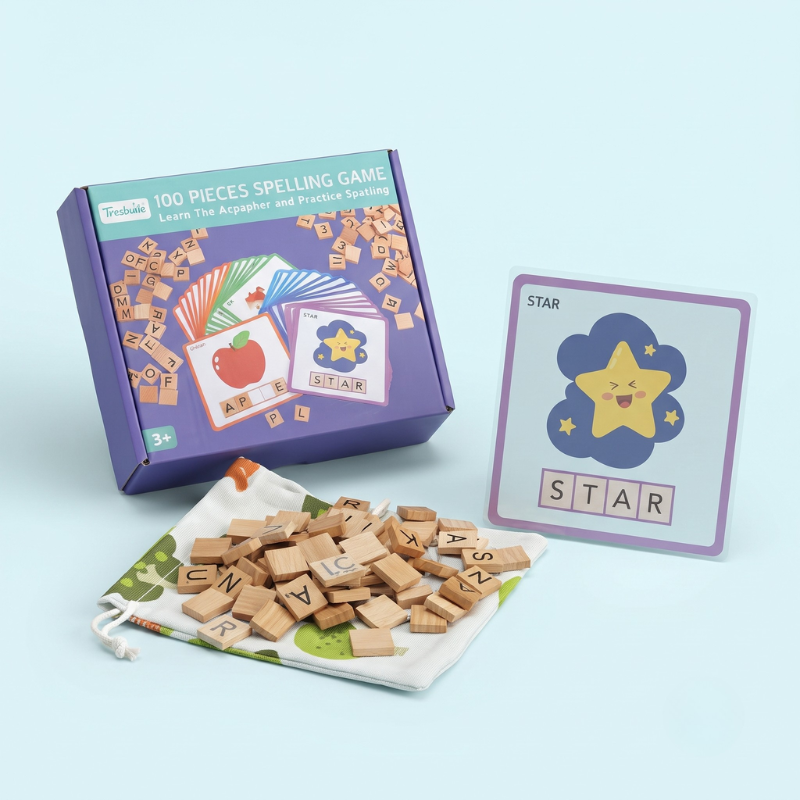 100 Pcs Spelling Game