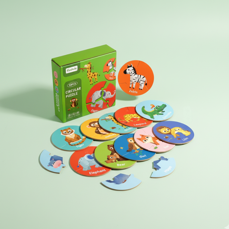 36 Pcs Circuler Puzzle