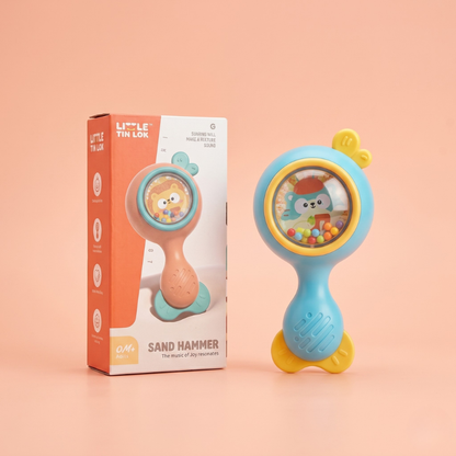Baby Rattle Single (Sand)