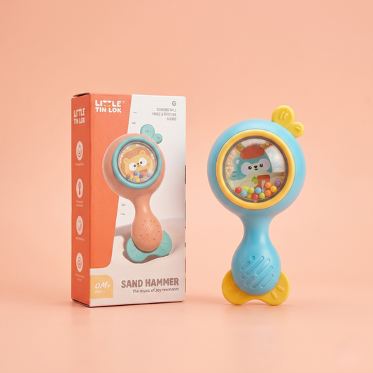 Baby Rattle Single (Sand)