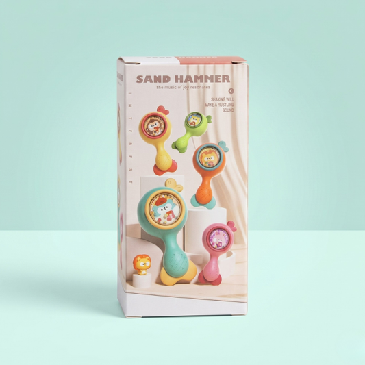 Baby Rattle Single (Sand)