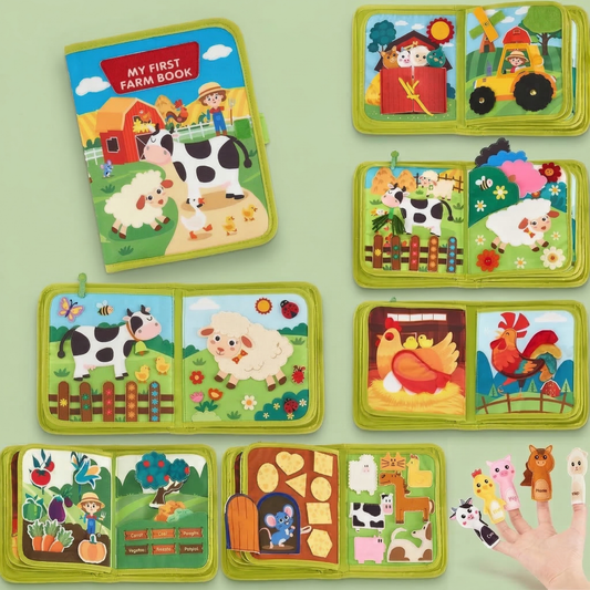 Farm Animals Busy Book