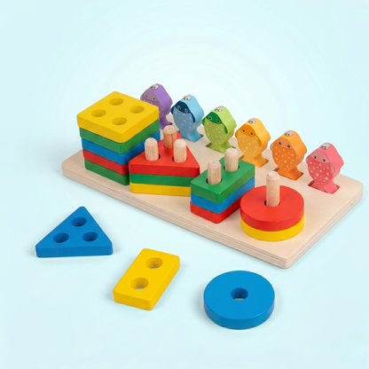 Fishing and Stacking Toy