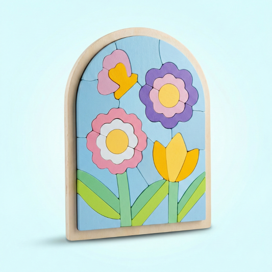 Half Circle Wooden Single Puzzle