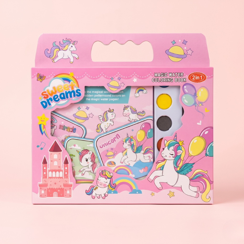 Magic Water Coloring Book