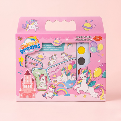 Magic Water Coloring Book