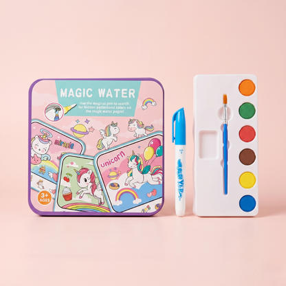 Magic Water Coloring Book