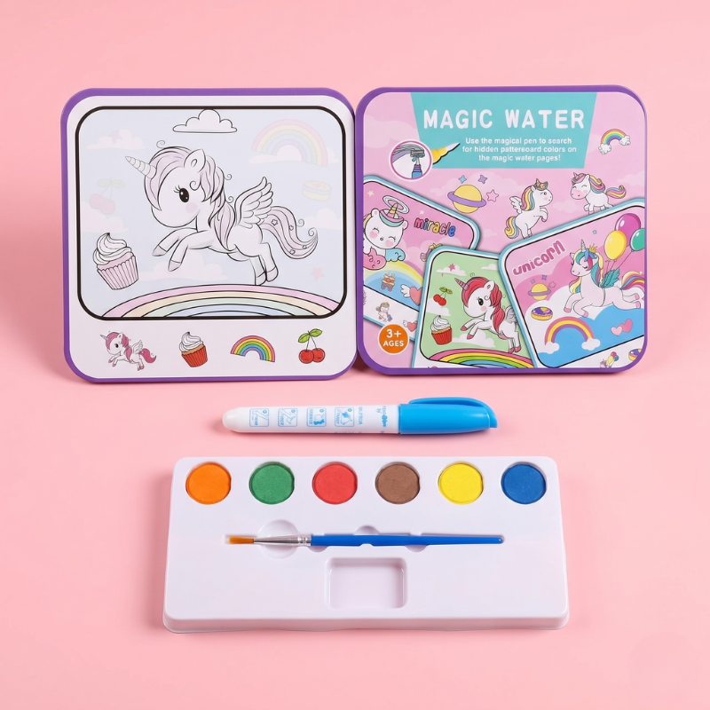 Magic Water Coloring Book