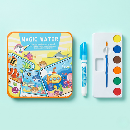 Magic Water Coloring Book