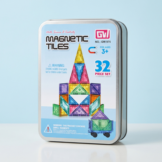 Magnetic Building Tiles (32 Pcs)