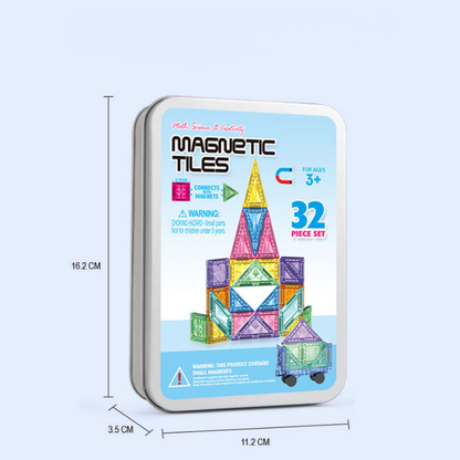 Magnetic Building Tiles (32 Pcs)