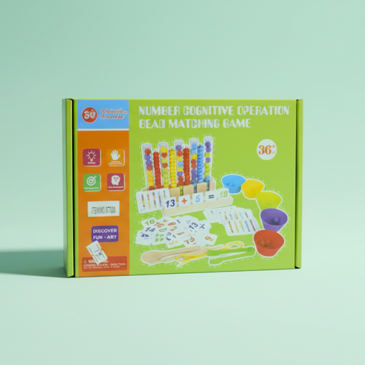 Number Bead Sorting Game