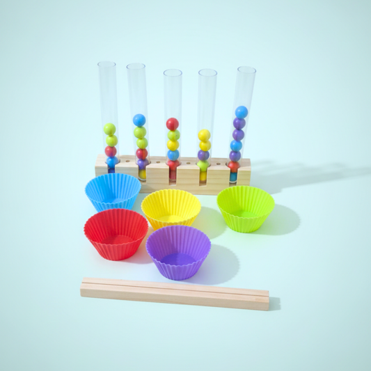 Number Bead Sorting Game