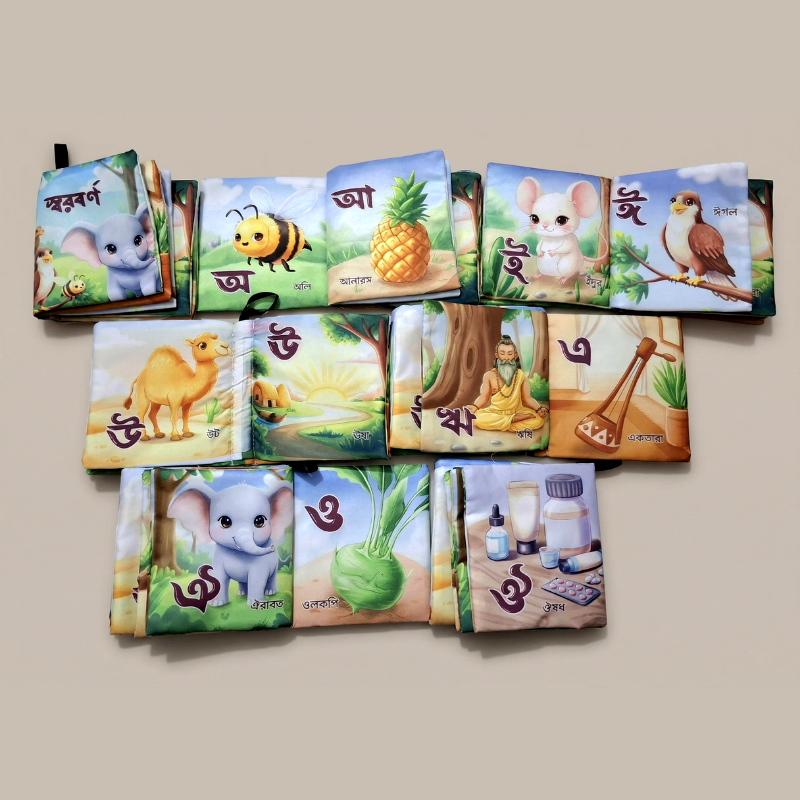 Soft Cloth Learning Book