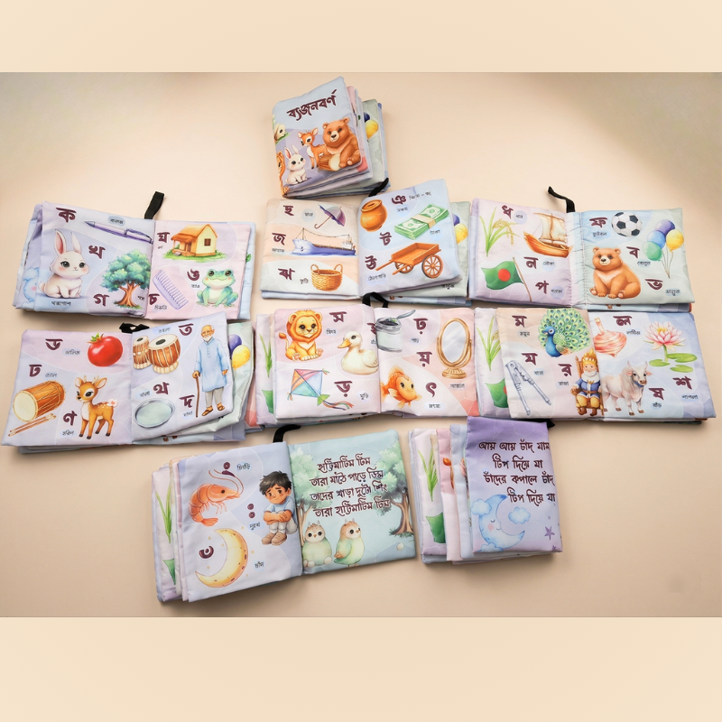 Soft Cloth Learning Book