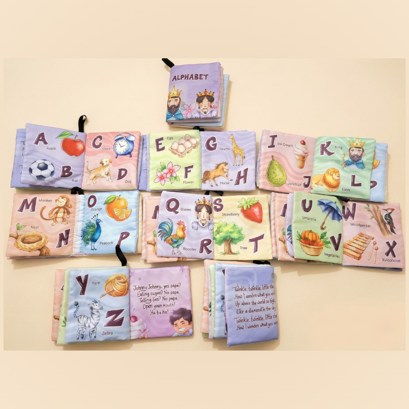 Soft Cloth Learning Book