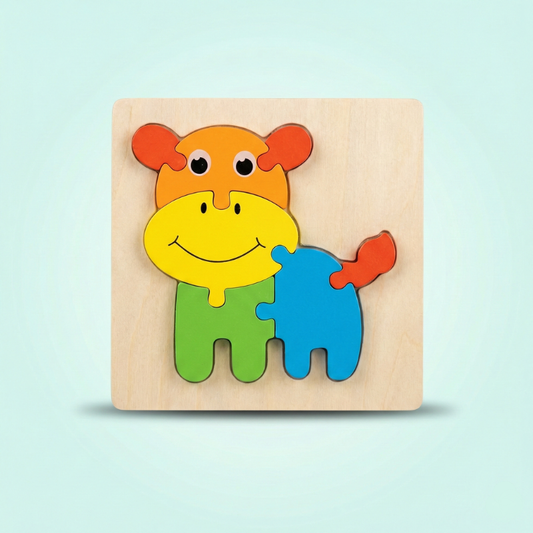 Wooden 3D Single Puzzle - Small