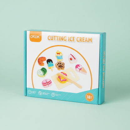 Wooden Dessert Cutting Set