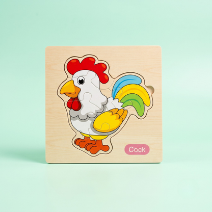 Wooden Flat Puzzle