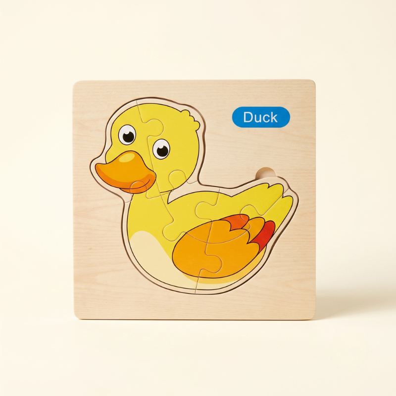 Wooden Flat Puzzle