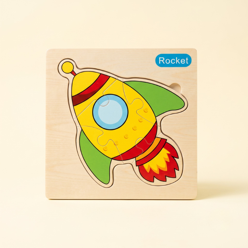 Wooden Flat Puzzle