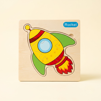Wooden Flat Puzzle