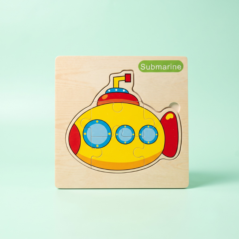 Wooden Flat Puzzle