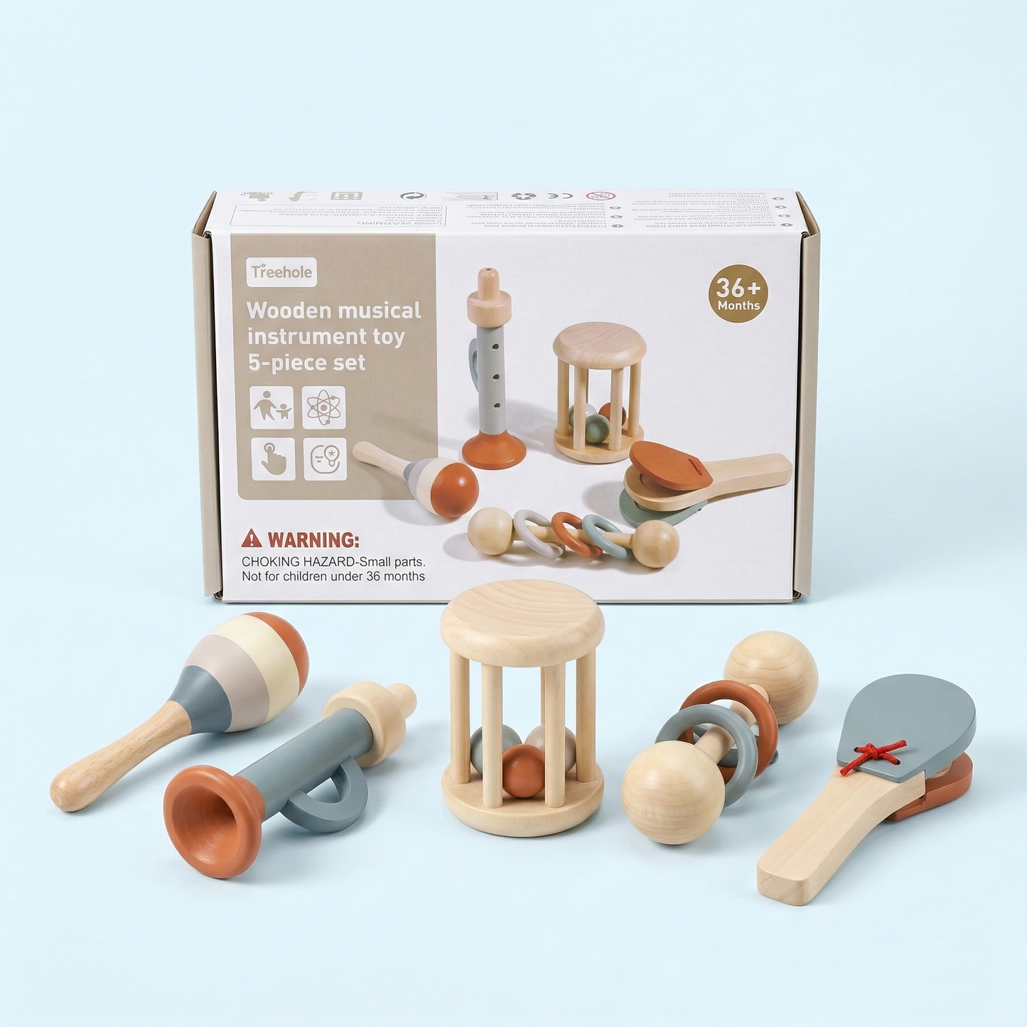 Wooden Musical Instrument Toy