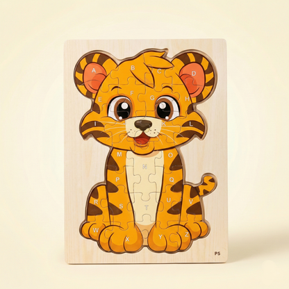 Wooden Single Puzzle - Big