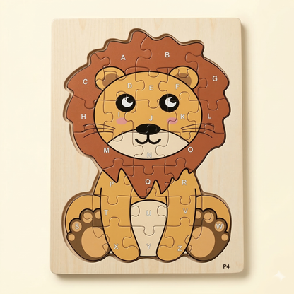 Wooden Single Puzzle - Big
