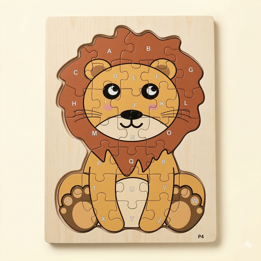 Wooden Single Puzzle - Big