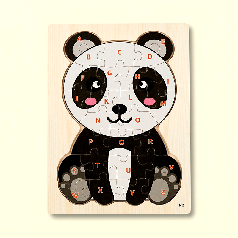 Wooden Single Puzzle - Big