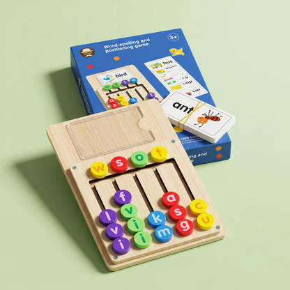 Word Spelling and Positioning Game